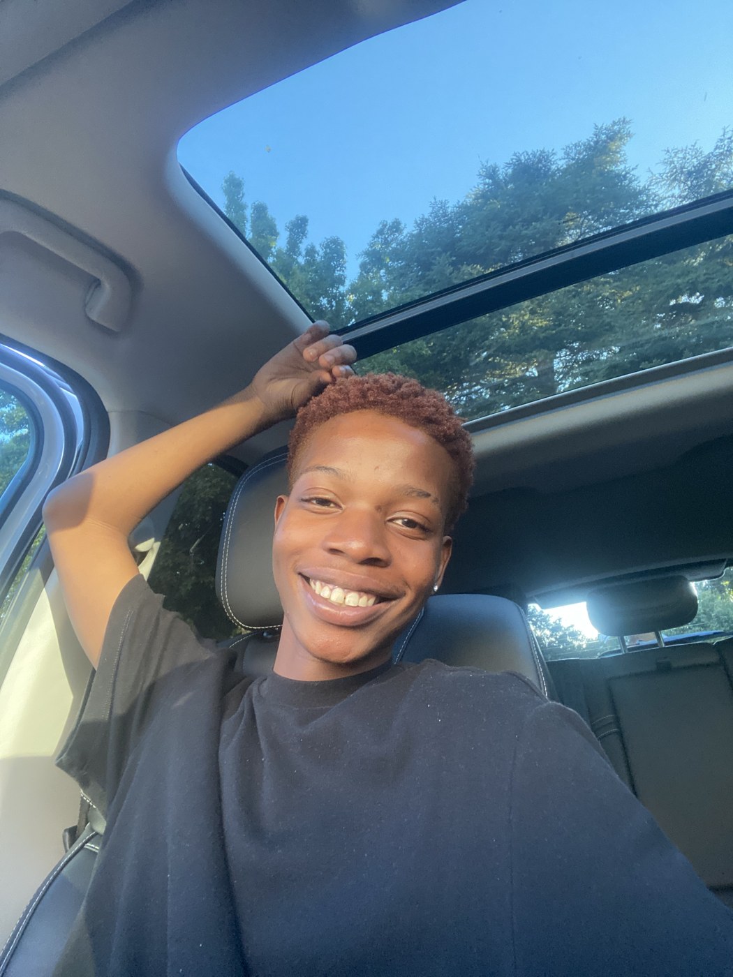 Portrait of Langa Kanyoka, Johannesburg-based creative and sound engineer